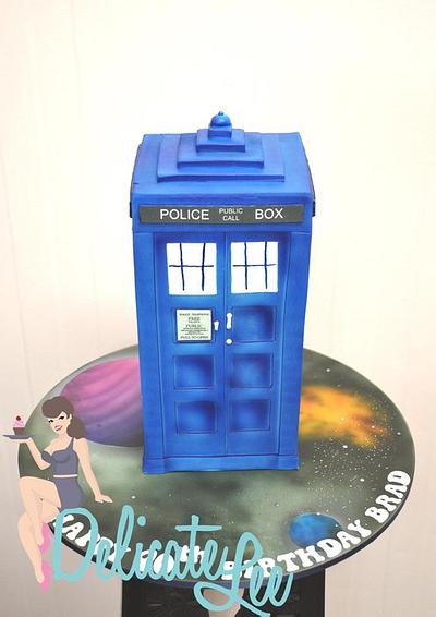 Happy 40th Brad -Doctor Who - Cake by Delicate-Lee