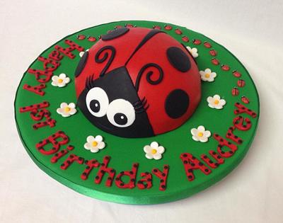 Audrey the ladybug cake - Cake by Jade