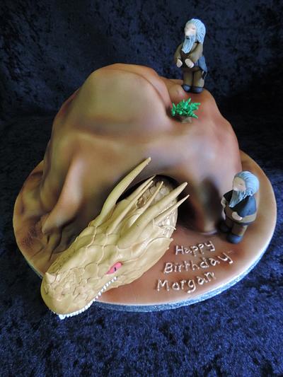 Hobbit themed birthday cake - Cake by David Mason