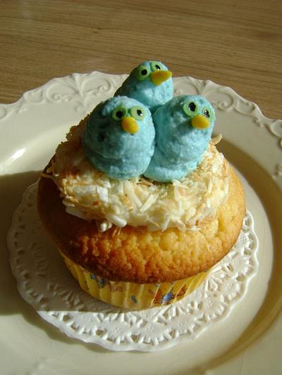 Bird's nest - Cake by binesa