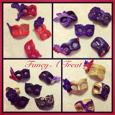 Masquerade  Masques - Cake by Fancy A Treat
