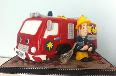 Fireman sam - Cake by Nicky Gunn