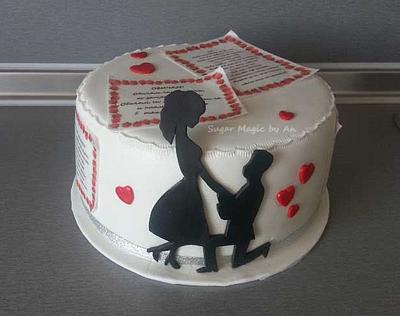 LOVE - Cake by Antonia Lazarova