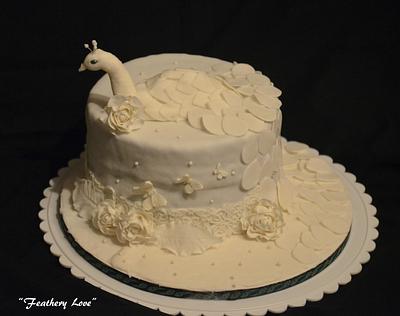 Feathery Love - Cake by Divya iyer