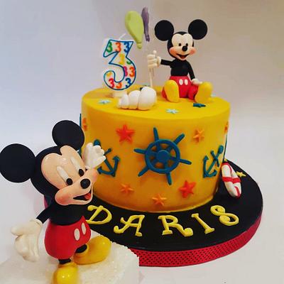 Funny Mickey - Cake by Zerina