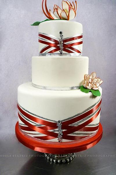 A simple wedding - Cake by Sucrette, Tailored Confections