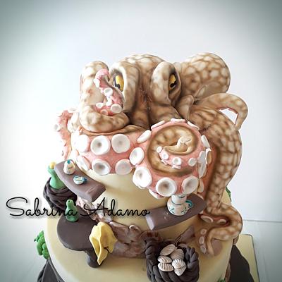 Polpo  - Cake by Sabrina Adamo 