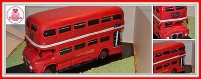 Routemaster London Bus - Cake by JK's Cupcake Delights