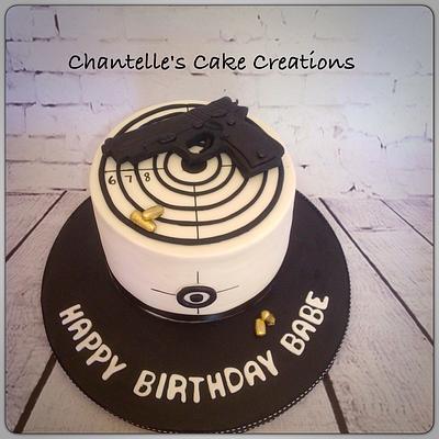 Target shooting - Cake by Chantelle's Cake Creations
