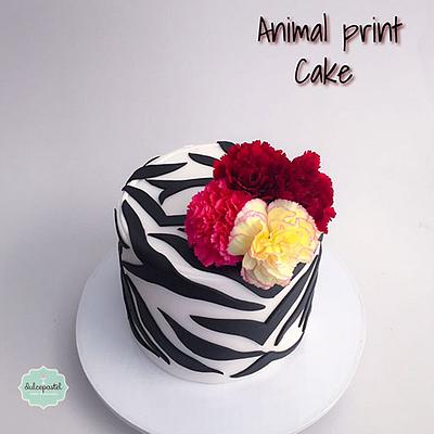 Torta Animal Print Medellín - Cake by Dulcepastel.com