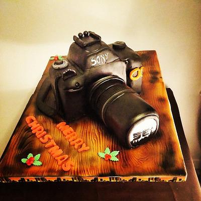 Sony Camera Cake - Cake by Danijela Lilchickcupcakes
