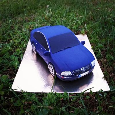 3D VW Passat B5.5 cake - Cake by Ramiza Tortice 