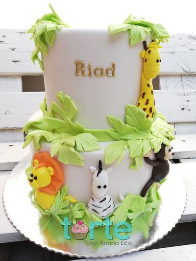 Riad's little jungle - Cake by Torte by Amina Eco