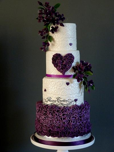 Purple - Cake by Peggy ( Precious Taarten)