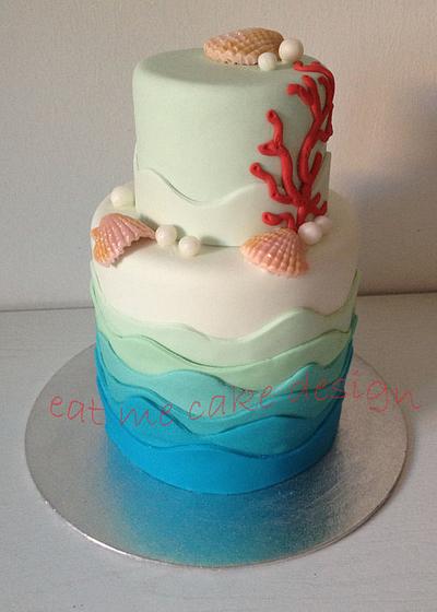 Marea Wedding Cake - Cake by Moira