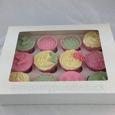 Pretty pink cupcakes - Cake by Mummypuddleduck