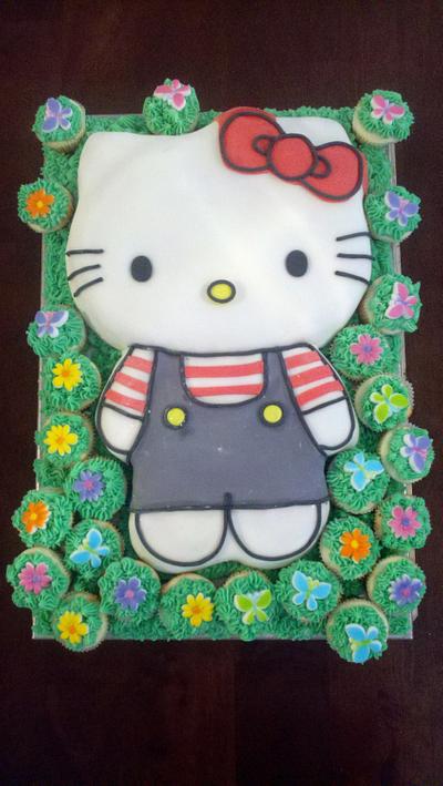 Hello Kitty - Cake by Cinnemin Gurl
