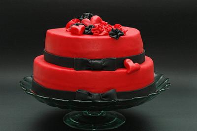 Red Red Love - Cake by Deema