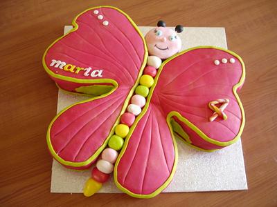 Crazy Butterfly - Cake by Vera Santos