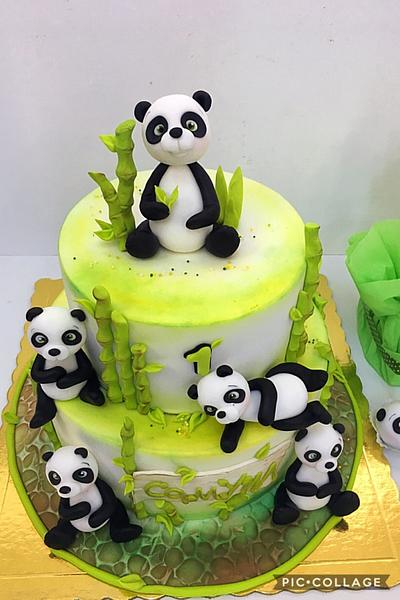 Sweet panda  - Cake by Dobi