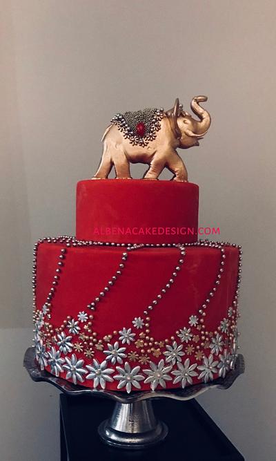 Indian Wedding Cake 5 - Cake by Albena