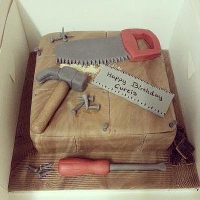 Carpenter cake  - Cake by Sarah Mitchell