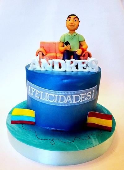 Tarta Sofá Andres! - Cake by SORELLAS CAKES PAMPLONA 