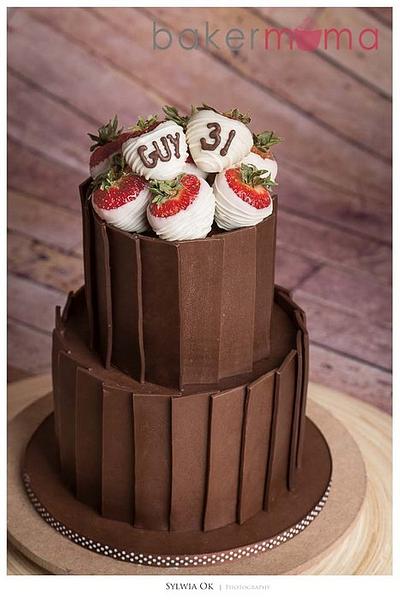Chocolate & strawberries - Cake by Bakermama