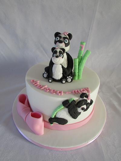 panda cake - Cake by jen lofthouse