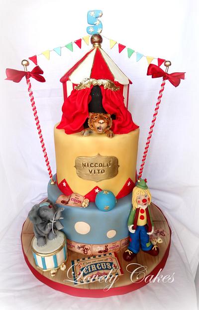 Circus Cake - Cake by Lovely Cakes di Daluiso Laura