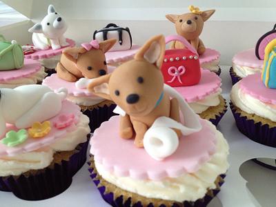 Puppies & handbags - Cake by Debi at Daisy's Delights