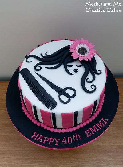 Hairdresser's Cake - Cake by Mother and Me Creative Cakes