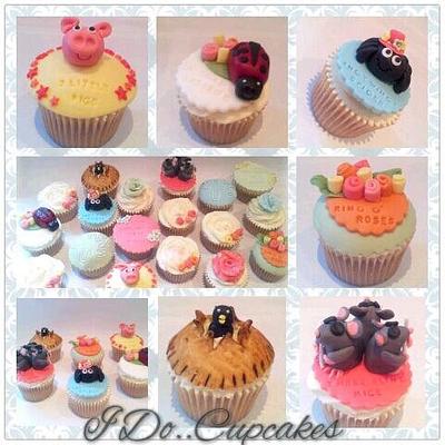 Nursery Rhyme themed cupcakes - Cake by idocupcakes01