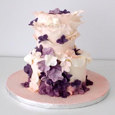 Romantic Wedding - Cake by Star Cakes