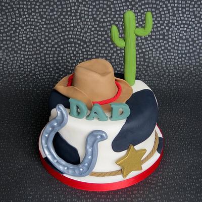 Cowboy Cake - Cake by Pam 