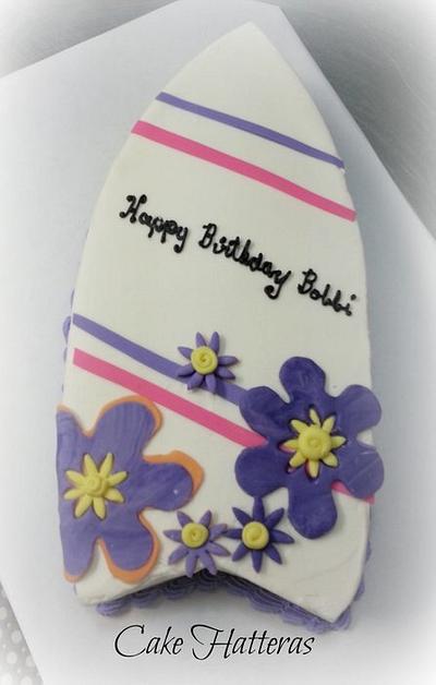 Surfer Chick Birthday - Cake by Donna Tokazowski- Cake Hatteras, Martinsburg WV
