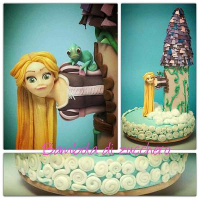 Rapunzel - Cake by bamboladizucchero