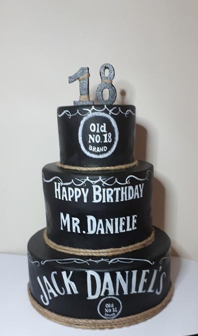 Jack Daniel's cake - Cake by Teresa
