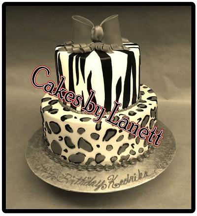 Animal Print Cake - Cake by Lanett