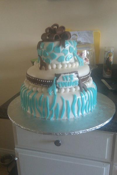 Baby Shower Cake.. - Cake by Priscilla