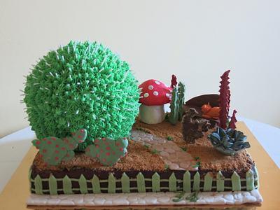 The Cacti Garden - Cake by The Garden Baker