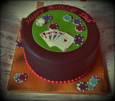 Poker Clasic - Cake by ButterBelle