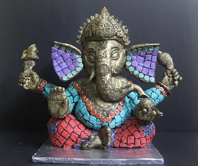 Ganesha Chocolate Idol - Cake by Sumerucreations