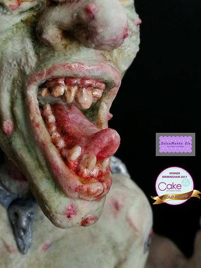 Goblin's mouth detail - Cake by DolceMenteEle