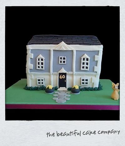 Townhouse 60th birthday cake - Cake by lucycoogancakes