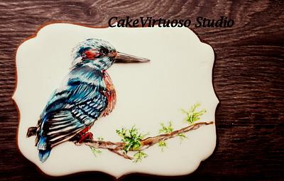 Kingfisher - Cake by Natasha Ananyeva (CakeVirtuoso Studio)