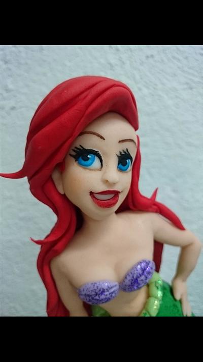Ariel, the Little mermaid!!  - Cake by daniela cabrera 