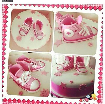 Converse cake - Cake by Debi at Daisy's Delights