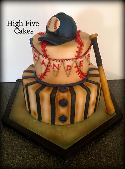 Welcome Little Slugger! - Cake by Sarah Myers