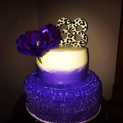 Rustic Ombre  - Cake by Darnell5